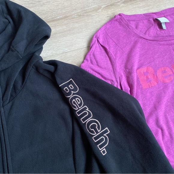 Bench lot zipup hoodie & bench teeshirt - Picture 2 of 8